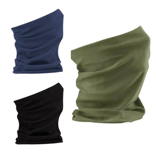 Unisex Multifunction Snood Face Covers