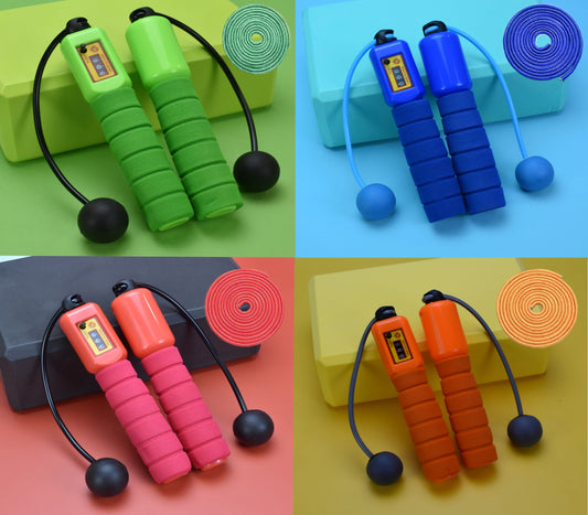 Cordless Auto-Counting 2-way Interchangeable Skipping Rope